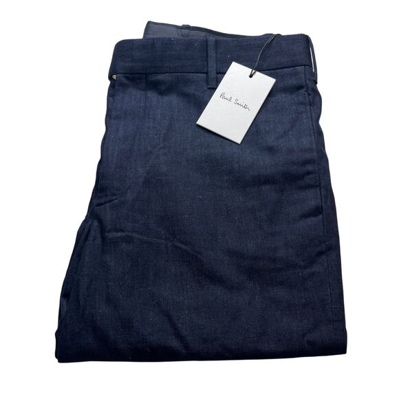 11-32 PAUL SMITH Gents Formal Trouser Dark-Blue Size 34